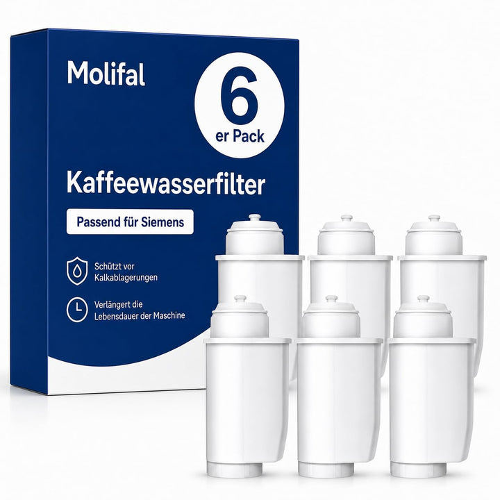 Ersatzwasserfilter für Siemens EQ Series, EQ5, EQ6, EQ9, S700, EQ500, S900, S500, TZ70003, TCZ7003,