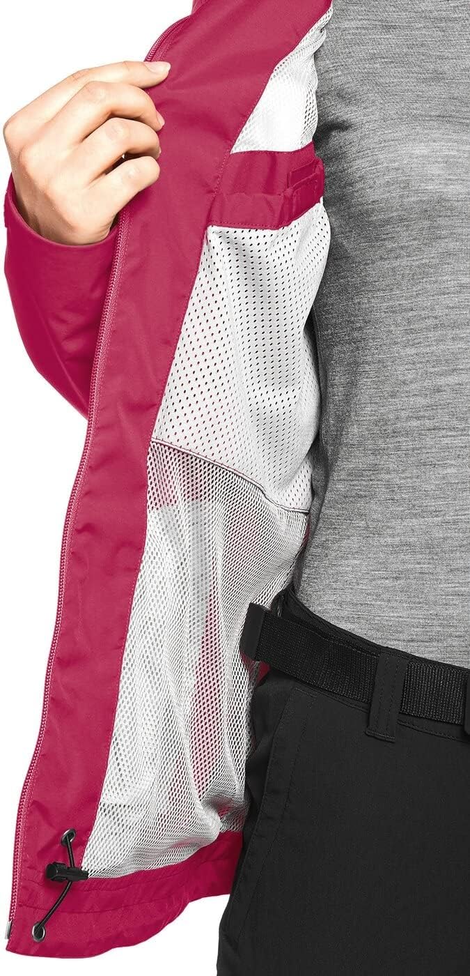 Maier Sports Damen Partu Jacke Regenjacke Hardshelljacke 38 1516 persian/strawberr, 38 1516 persian/