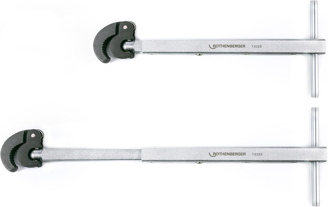 Rothenberger 70225 Teleskop-Waschtischschlüssel, 32 mm, Kapazität 1 Geladene Backe, 1 Geladene Backe