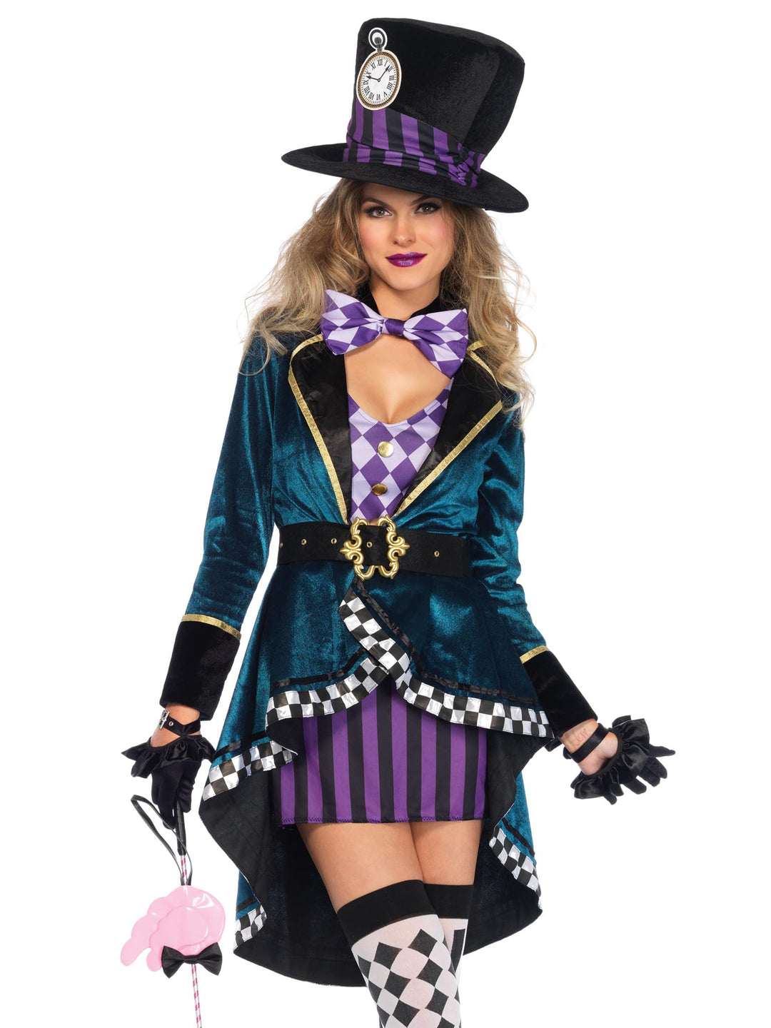 LEG AVENUE Damen Delightful Hatter Kost me, Mehrfarbig, Grösse: S (EUR 36), Grösse: S (EUR 36)