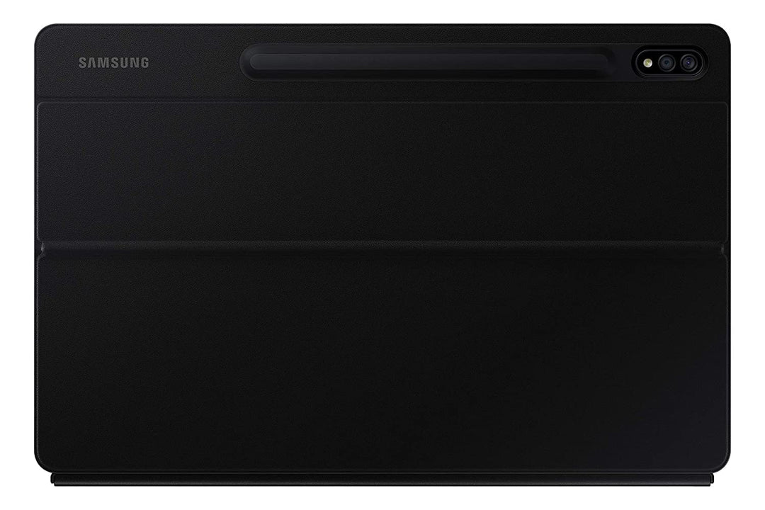 SAMSUNG , POGO, Book Cover Tastatur für Galaxy Tab S7+/Tab S7+ 5G EF-DT970BBGGDE schwarz (deutsche A