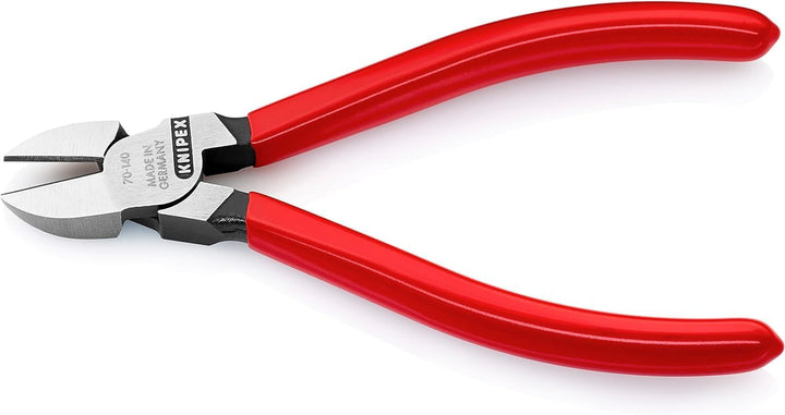 KNIPEX Seitenschneider schwarz atramentiert, mit Kunststoff überzogen 140 mm (SB-Karte/Blister) 70 0