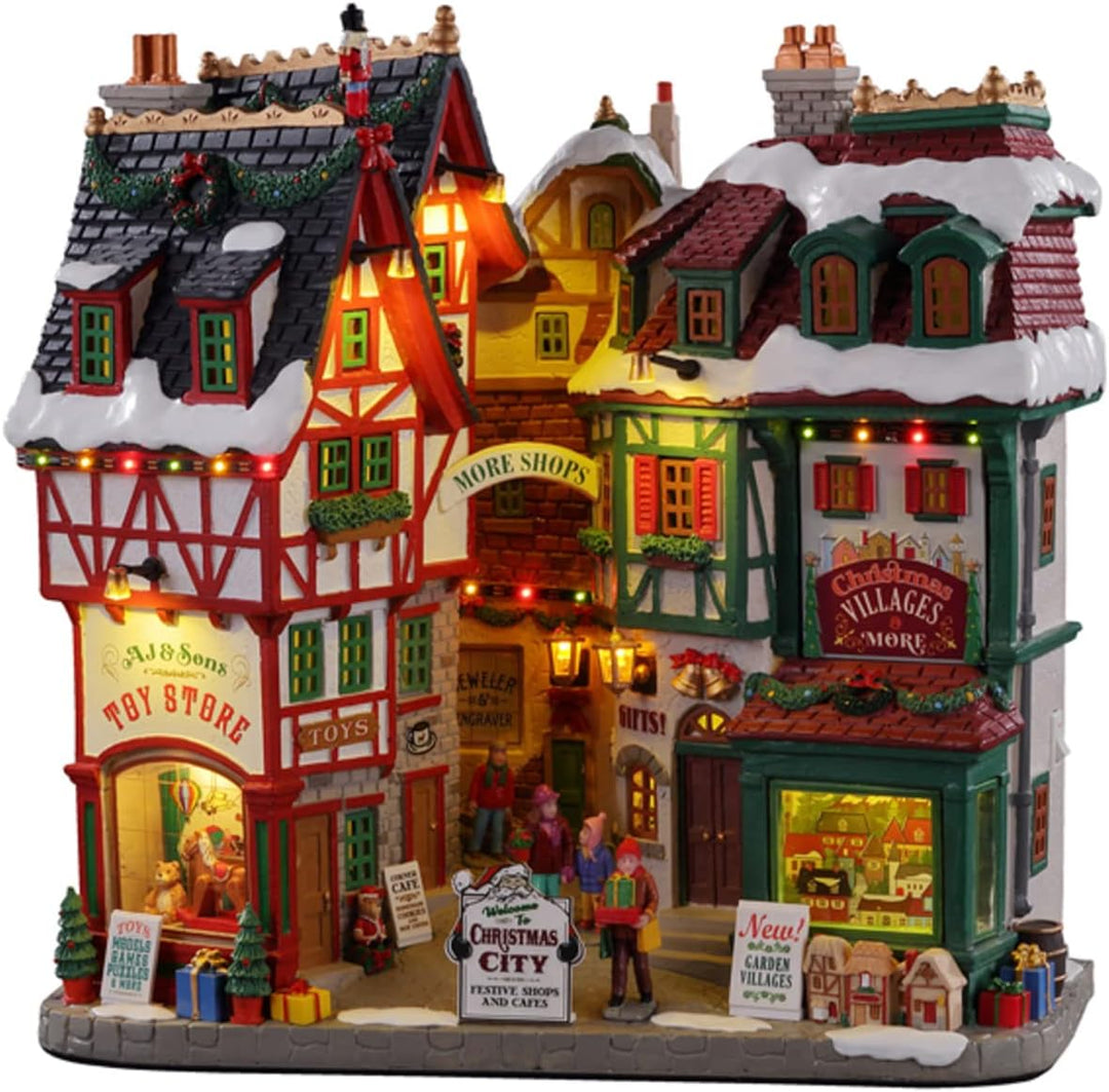 Lemax - Christmas City, B/o (4.5v), aus Harz