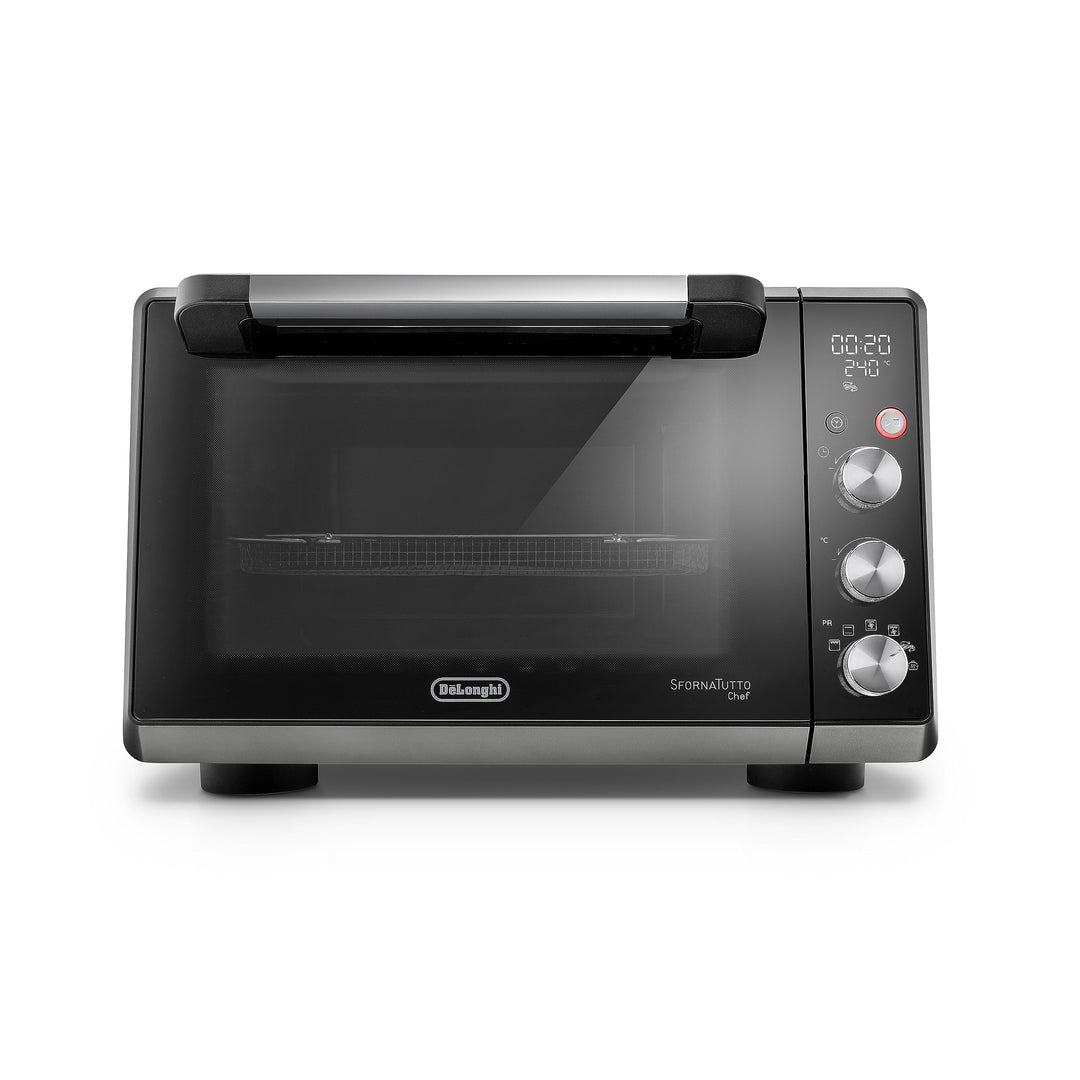 De'Longhi Sfornatutto Chef DO34326, Elektroofen, belüftet, 6 Kochfunktionen, LCD-Display, Temperatur