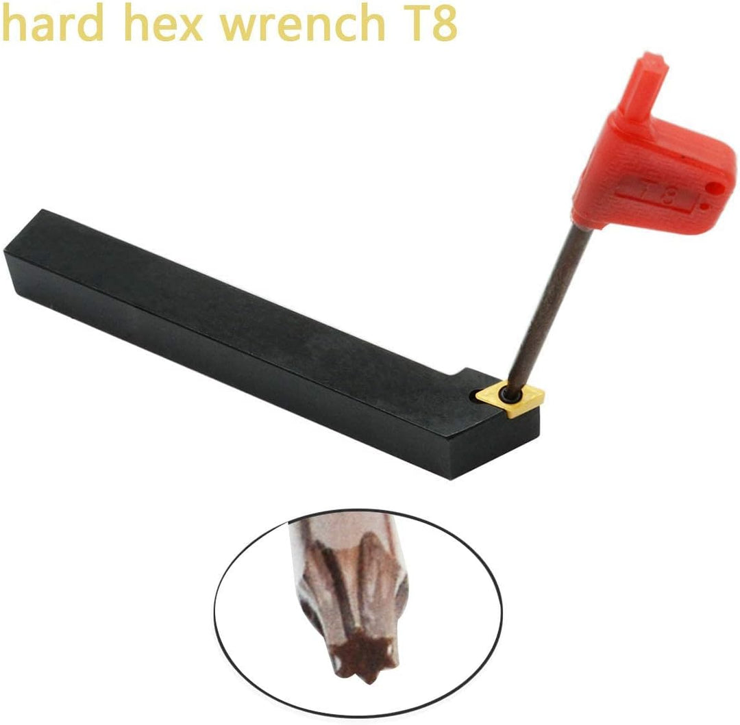 3PCS 1/2"CNC Drehmaschine Hartmetall Drehwerkzeuge Insert Holder Set SDNCN1212H07 + SDJCL1212H07 + S