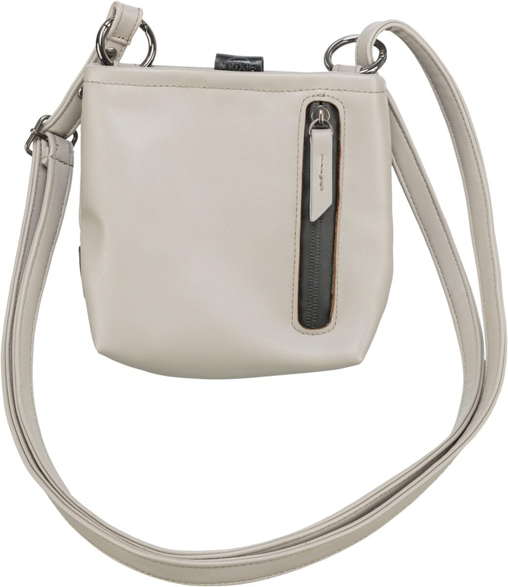 TRIXIE Snacktasche CityStyle, 15 × 15 × 1,5 cm, grau