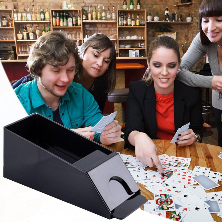 Poker-Dealer, Blackjack-Schuh - Poker-Dealer-Halter, Blackjack-Dealer-Schuh - Wiederverwendbarer Kar