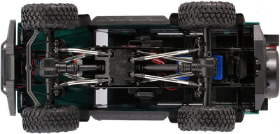 INJORA Edelstahl Hoher Abstand Chassis Links für TRX4M Upgrade Teile 1/18 RC Crawler Auto 8 Stück, 8