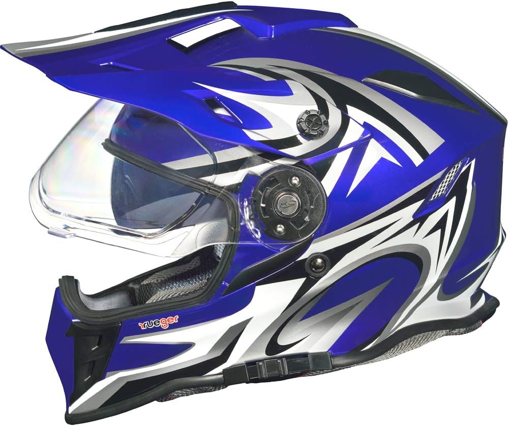 RX-967 Crosshelm Integralhelm Quad Cross Enduro Motocross Offroad Helm Pinlock, XS (53-54)