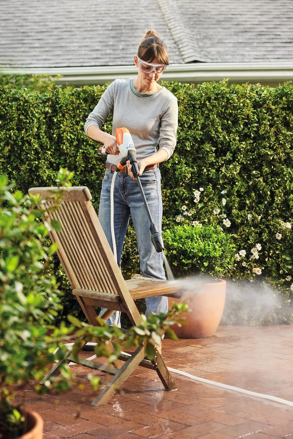 STIHL Akku-Druckreiniger RCA 20, mit 2X Akku AS 2 und Ladegerät AL 1 | Druckreiniger | Akku | Perfek