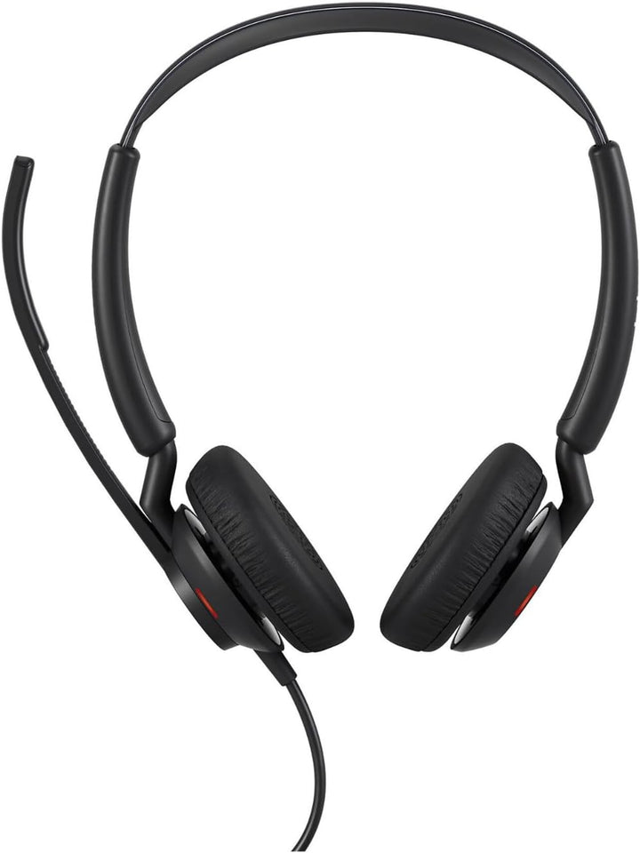 Jabra Engage 50 II schnurgebundenes Stereo-Headset mit Link Call Control, geräuschunterdrückender 3-