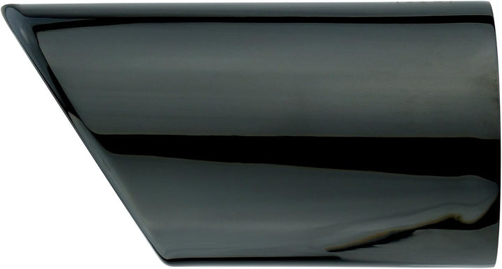 L&amp;P A297 2 Auspuffblenden Auspuffblende Schwarz Chrom Edelstahl poliert kompatibel mit A4 B8 A5 8T P