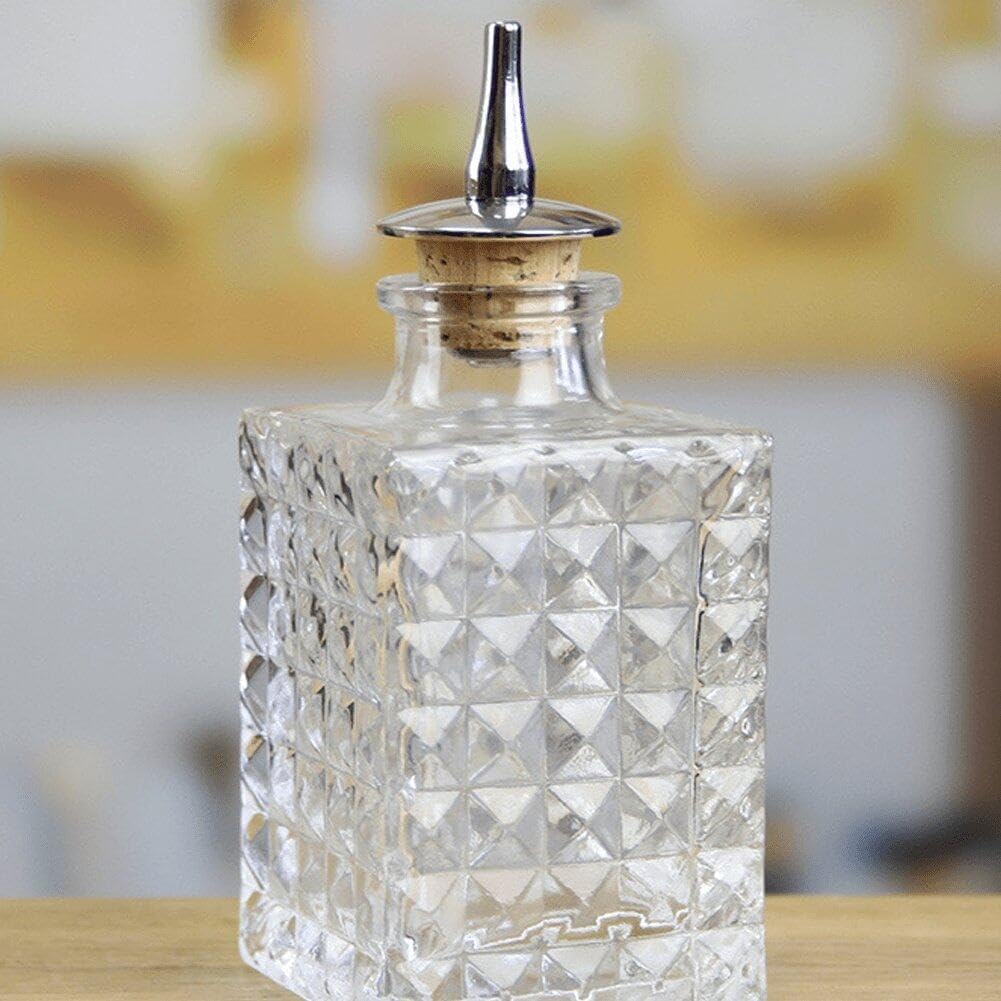 Bitters Flasche Vintage Dasher Flasche Cocktail Mischen Glasflaschen Für Zuhause Und Bar Restaurant