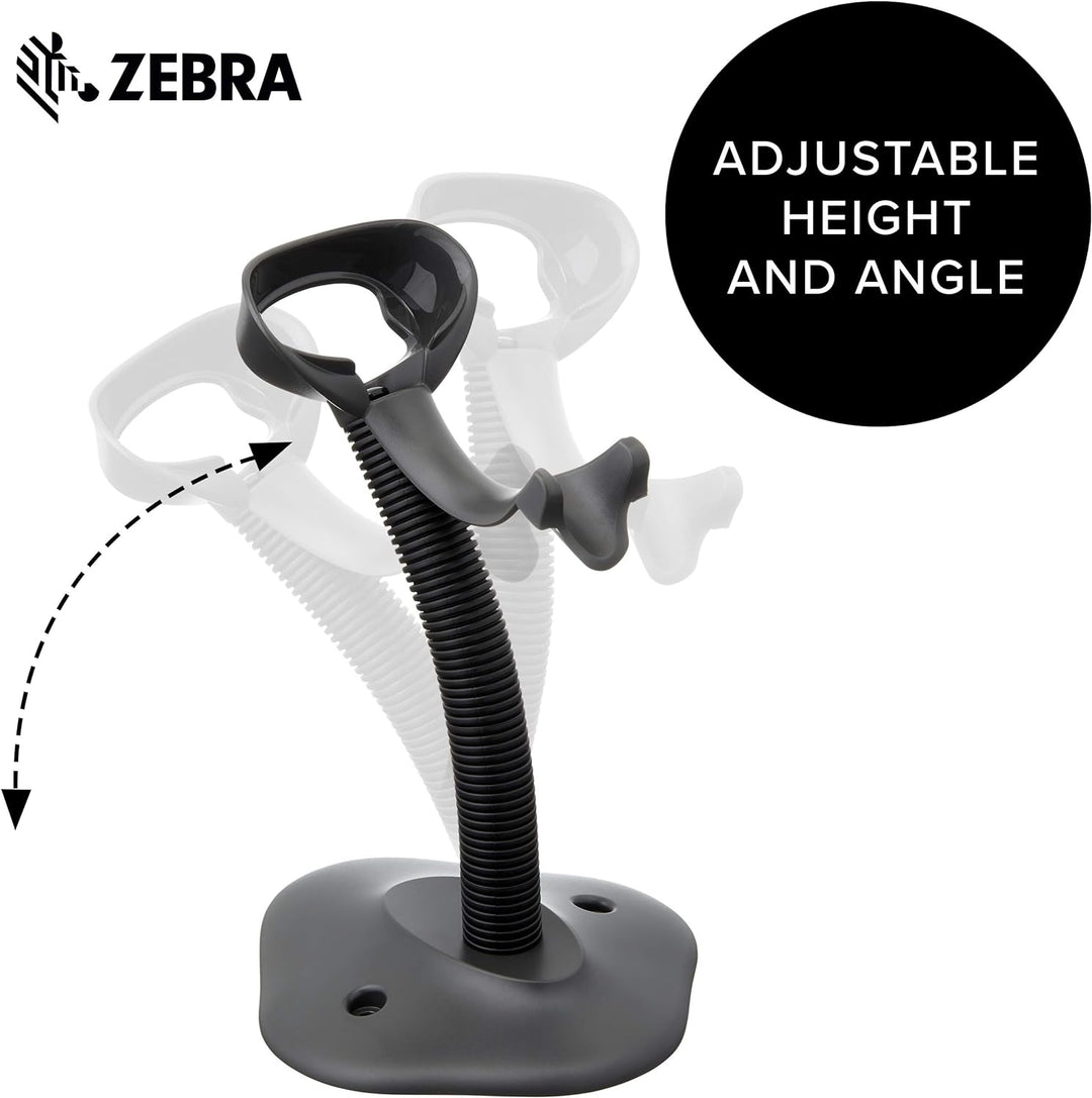 Zebra Schwanenhals Ständer für LS2208 Serie Handheld Scanner Twilight schwarz 20-61019-02R