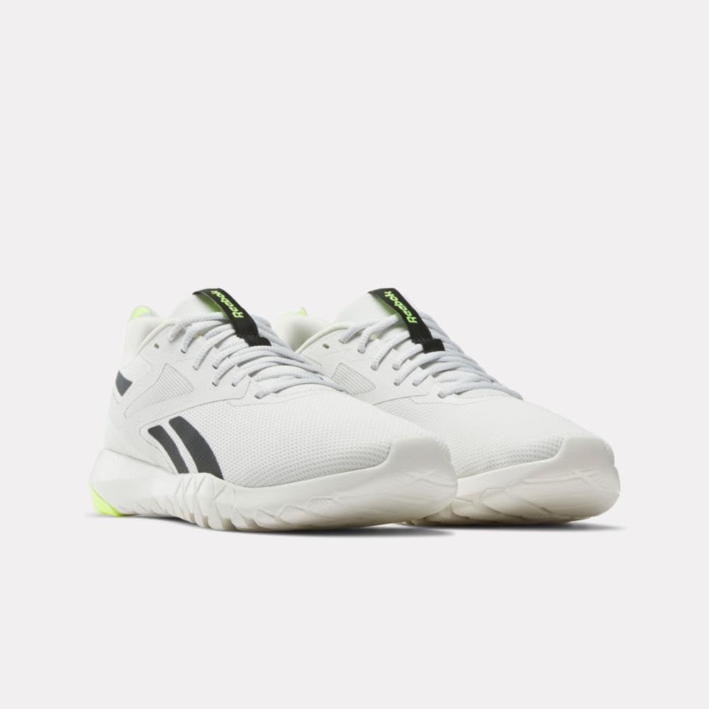 Reebok Herren Flexagon Force 4Sneaker 40.5 EU Barely Grey Digital Lime Black, 40.5 EU Barely Grey Di
