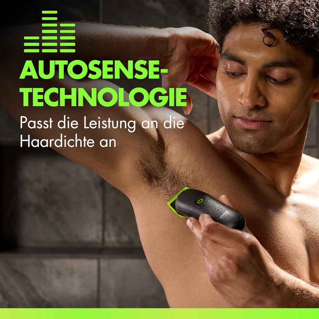 GilletteLabs i5 Body + Intimate Trimmer Herren mit SkinFirst-Technologie — Intimrasierer Mann für Kö