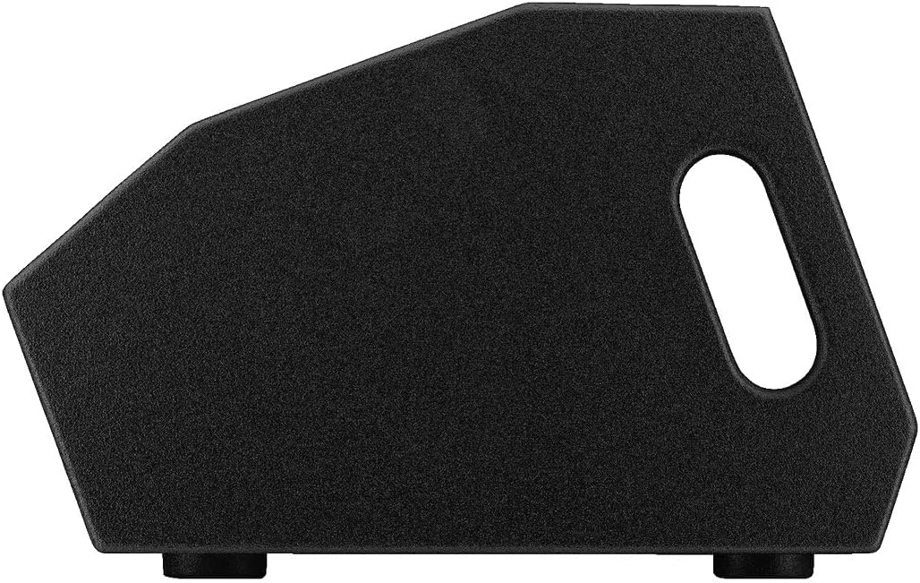IMG STAGELINE Flat-M8 Aktive PA-Bühnenmonitorbox, 300W, schwarz