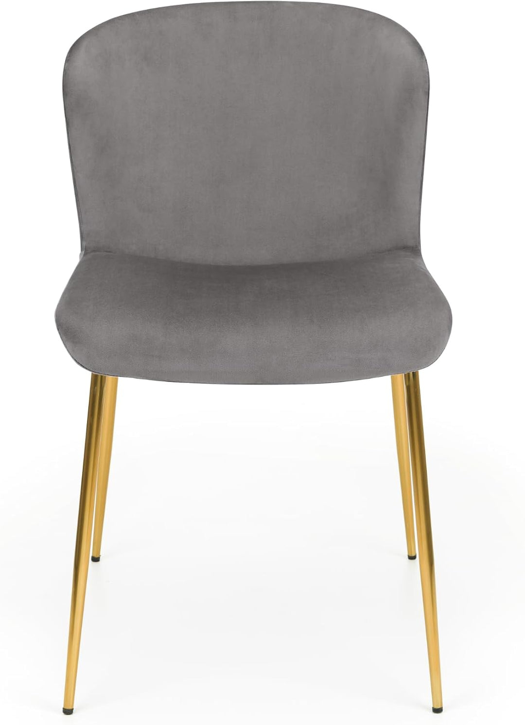 Julian Bowen Harper Esszimmerstuhl, 2 Stück, grau Grau und Gold, Grau und Gold