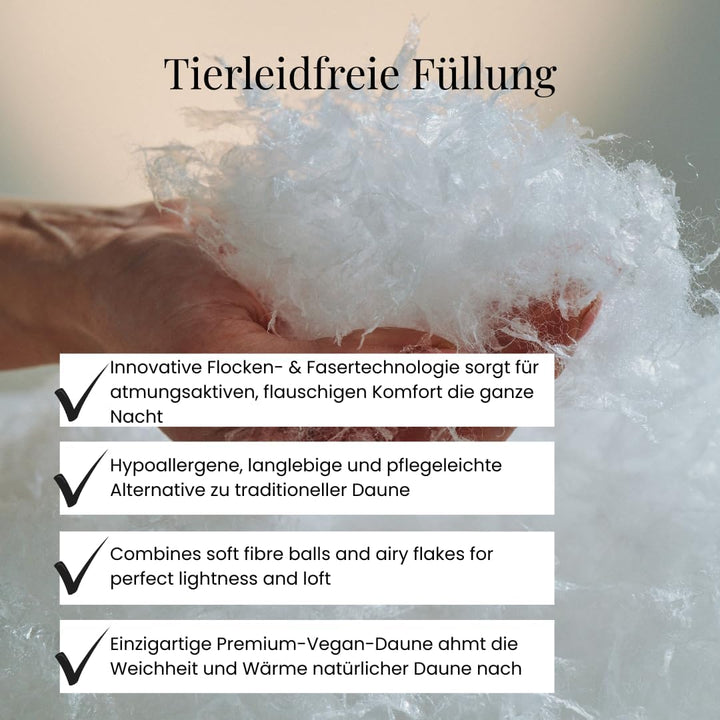 FOSSFLAKES Nordic Sleep by Chiropractic - Nackenstützkissen mit Bezug, die Ultimative Lösung für Nac