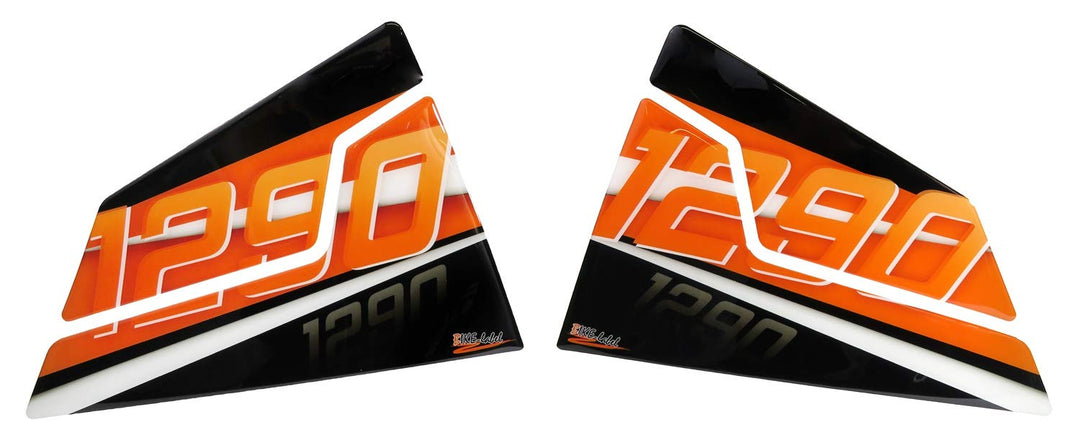 BIKE-label Tankpad Orange kompatibel für KTM 1290 Super Duke R bis BJ 2019 Tank 800460
