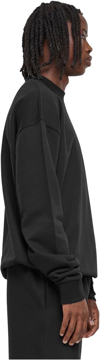 Urban Classics Light Terry Crew S Schwarz, S Schwarz