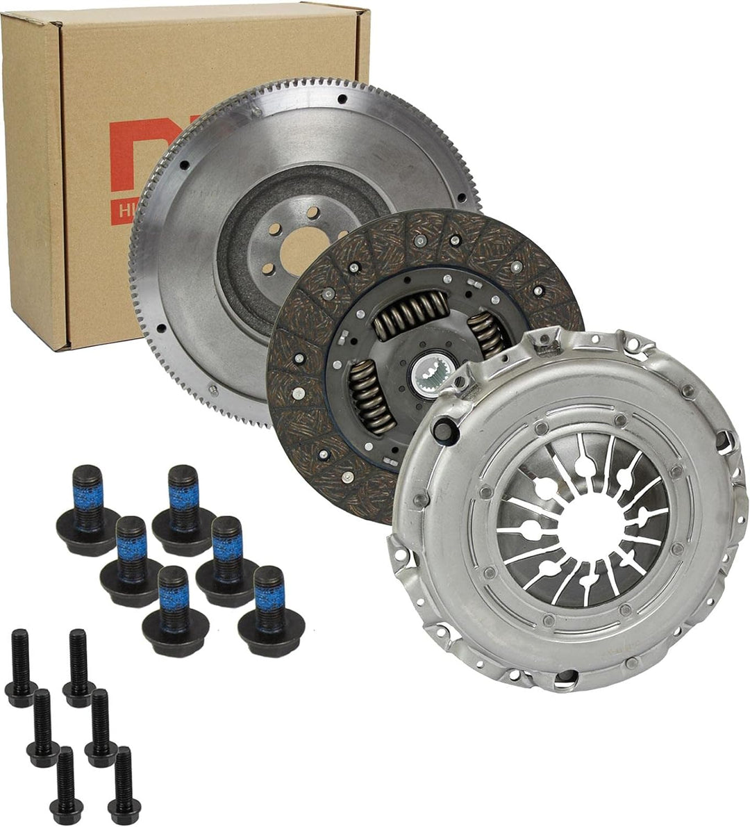 KUPPLUNG-SATZ + ZMS UMRÜSTKIT STARRES SCHWUNGRAD 1.9 TDI 1.8T