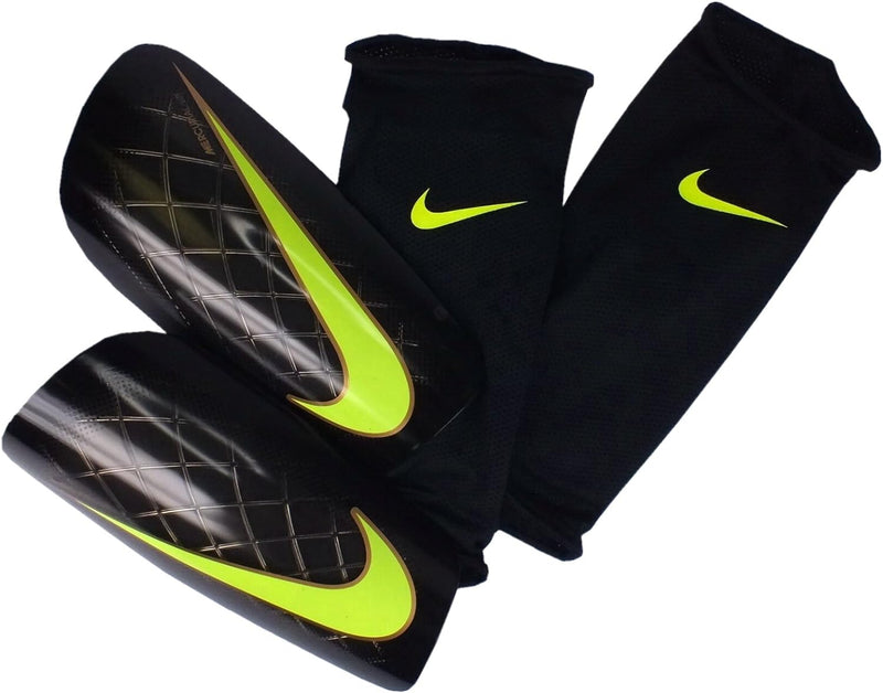 Nike Herren Schienbeinschoner Mercurial Lite S Black/Volt, S Black/Volt