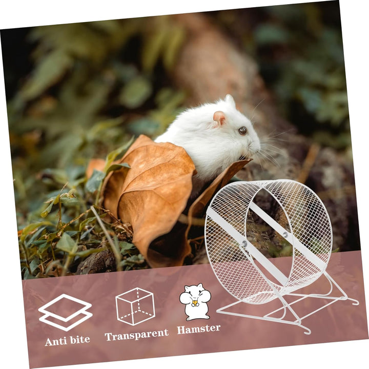 UKCOCO Laufrad Für Hamster Hamster-laufspielzeug Zwerghamsterrad Hamsterräder Hamsterrad 10 Zoll Ham