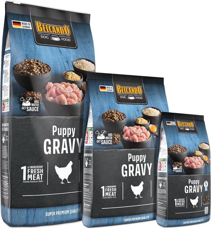 Belcando Puppy Gravy [12,5 kg] Welpenfutter | Trockenfutter für Welpen | Alleinfuttermittel für Welp