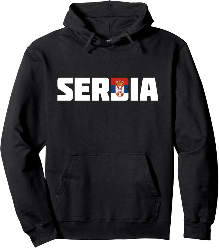 Serbien | Serbia Serbische Flagge Souvenir Souvenir Pullover Hoodie