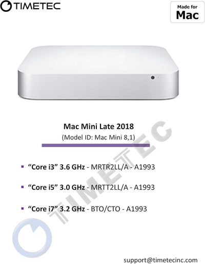 Timetec 8GB kompatibel für Apple DDR4 2666MHz für Mitte 2020 iMac20,1/20,2/Mitte 2019 iMac19,1 27 Zo