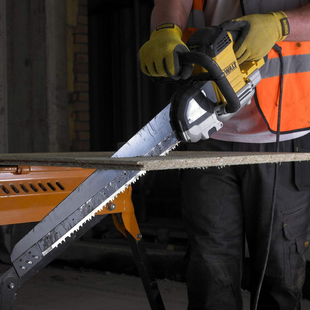 DeWalt Alligator-Spezialsägeblätter (Arbeitslänge 430 mm, Zahnmaterial: HSS, Universalblatt für Hart