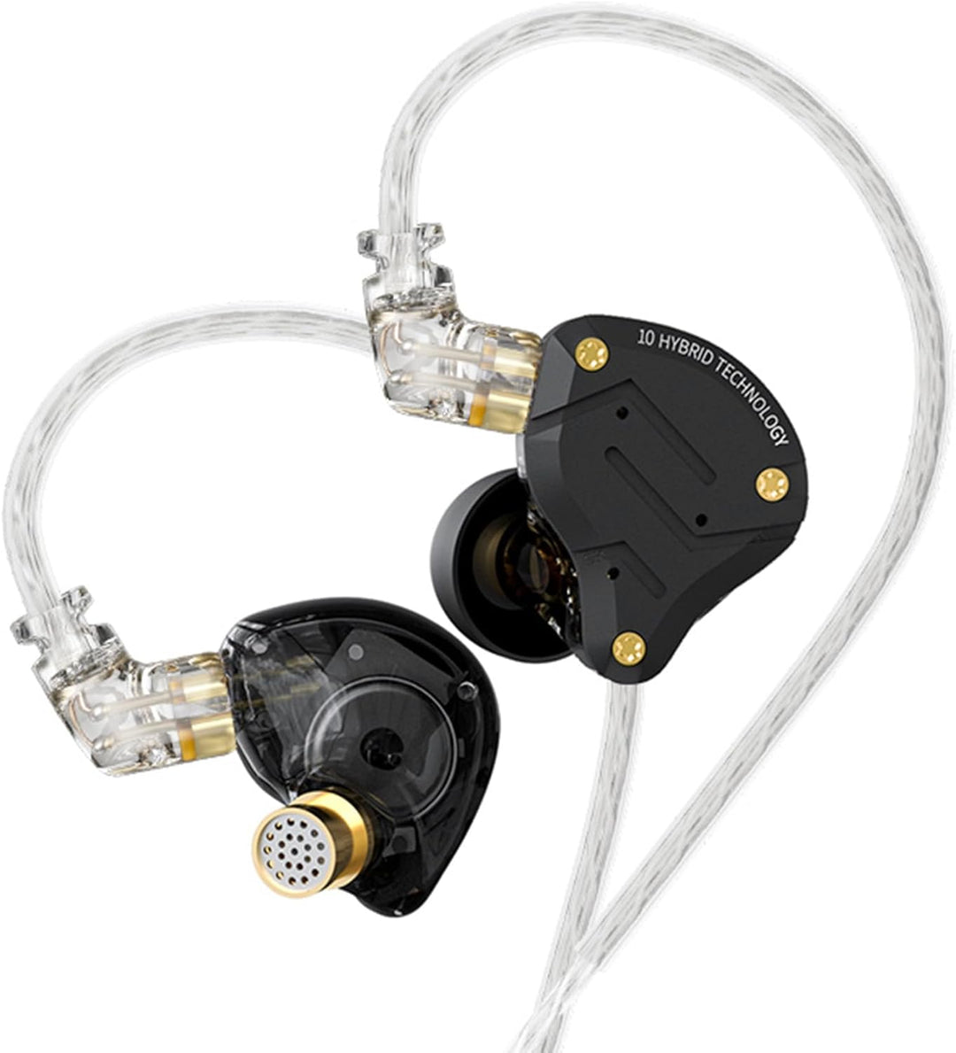 Yinyoo KZ ZS10 Pro In-Ear-Monitor, 4BA+1DD KZ Kopfhörer Multi Driver In-Ear-Kopfhörer IEM, KZ kabelg