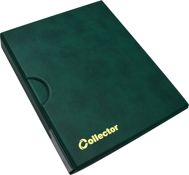 COLLECTOR Banknotenalbum mit Schutzkassette Etui für Verschiedene Banknoten-Grössen - mit Seiten und