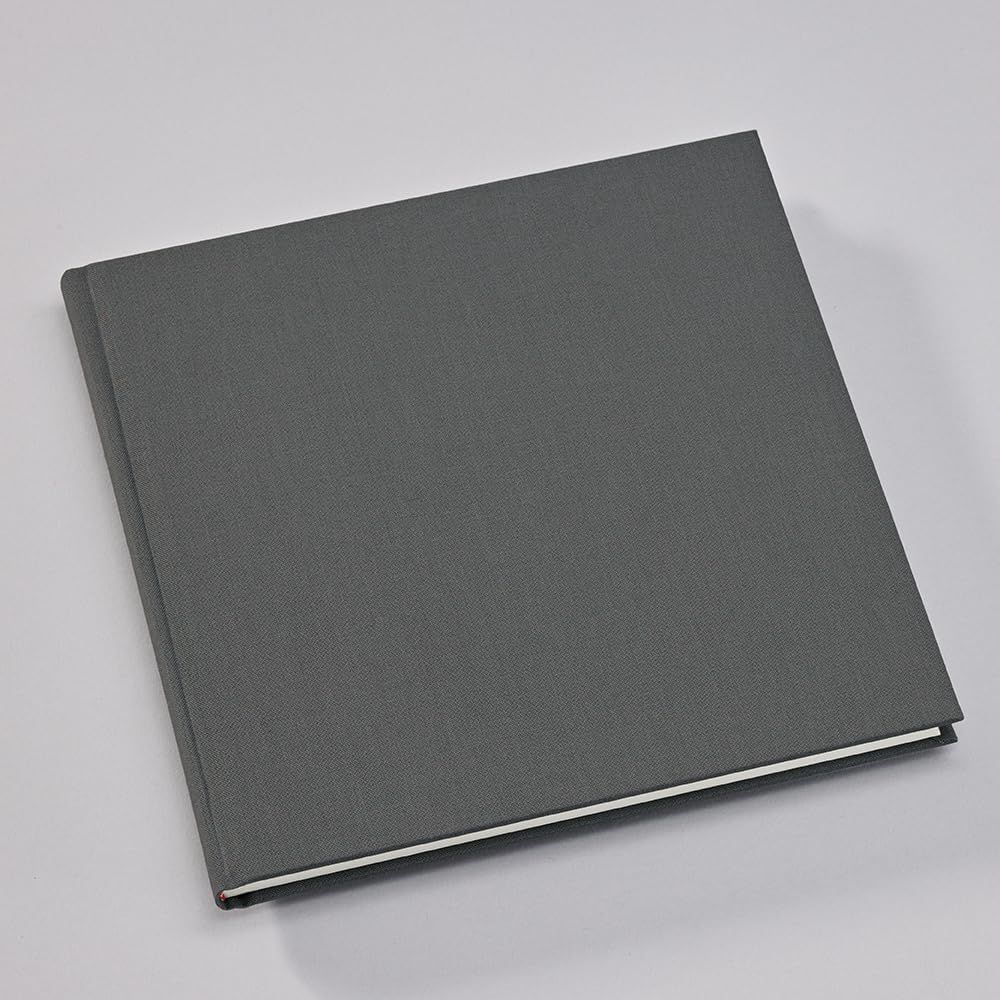 Semikolon 370073 Gästebuch - 25 x 23 cm - mit 180 blanko Seiten zum Selbstgestalten, Lesezeichen - l