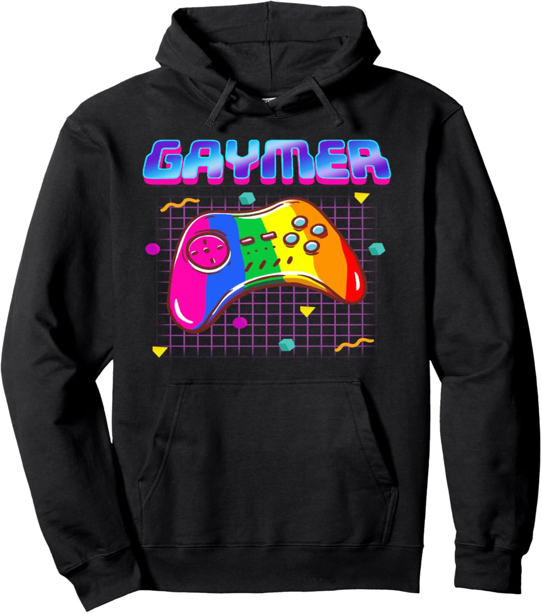 LGBTQ Gay zocken Trans Schwul Nerd Zocker Controller Gaymer Pullover Hoodie