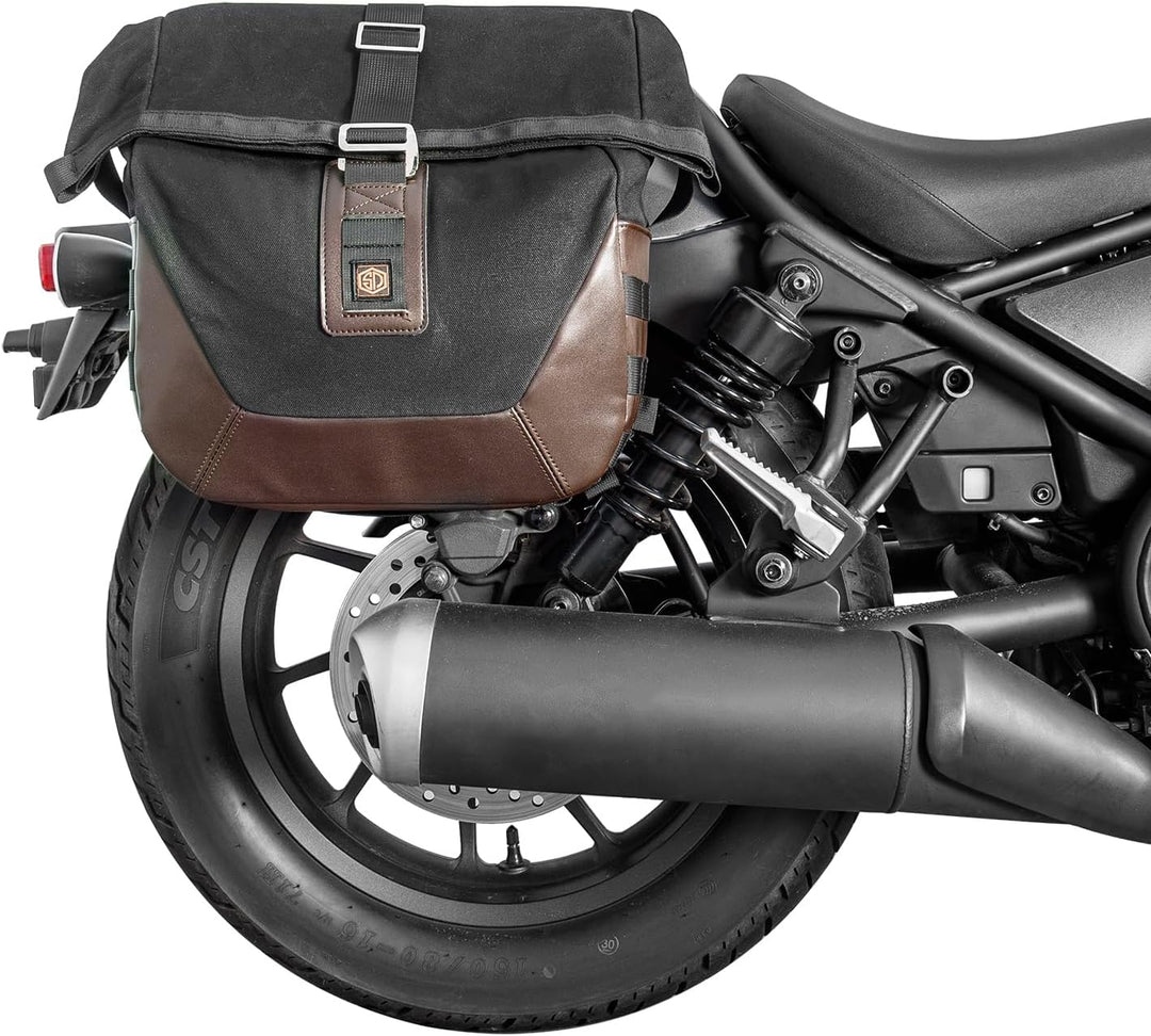Motorrad Hecktasche mit Schnellverschluss für Rebel 1100 CMX1100 | Wasserdichte Abnehmbare Satteltas