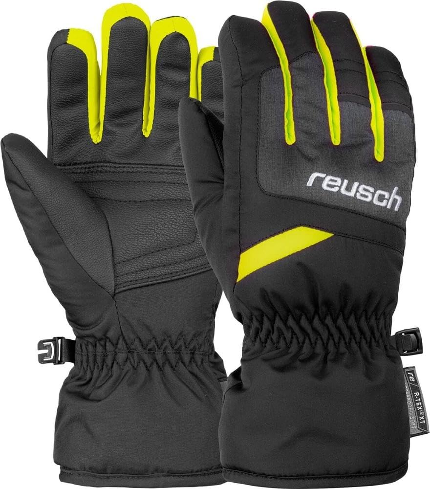 Reusch Kinder Bennet R-tex Xt Handschuhe 4.5 black / blue / yellow, 4.5 black / blue / yellow