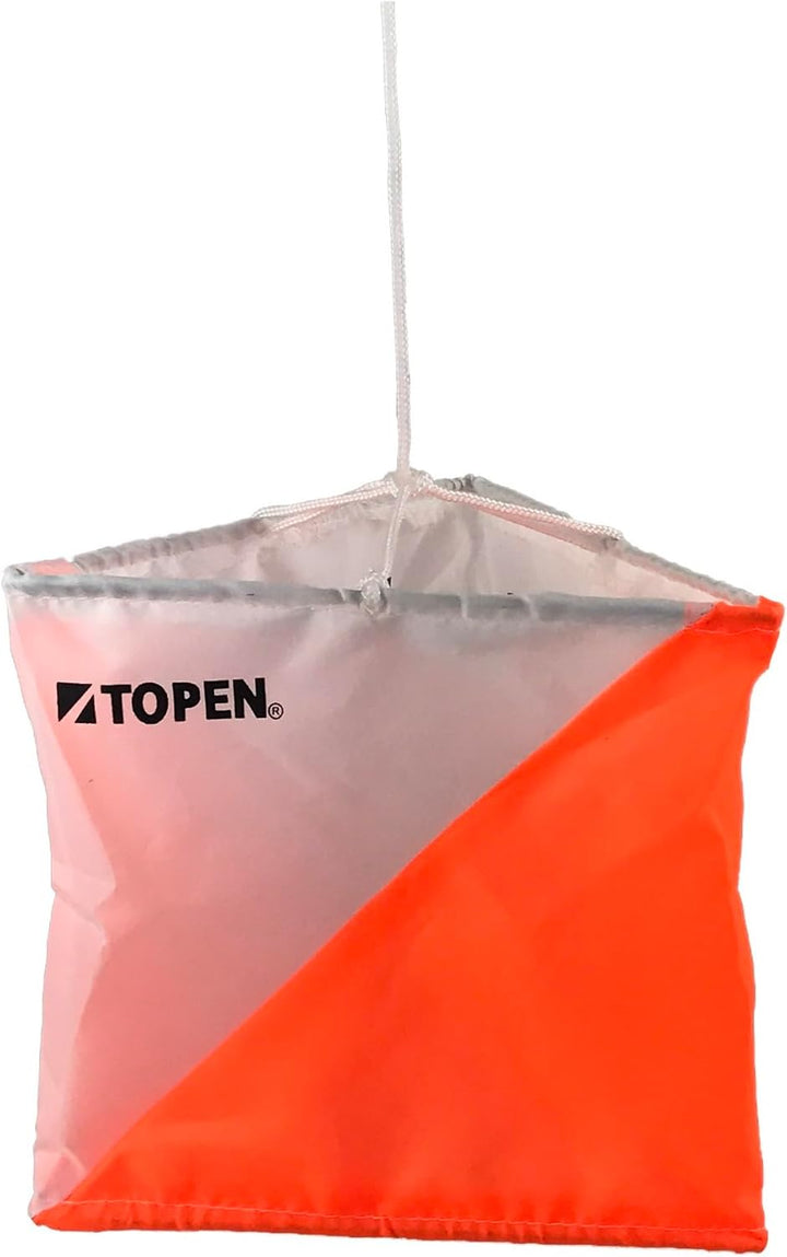 Topen LOGISTIK Balken, 15 x 15 Endstücke Orientierungshilfe, Orange/Weiss, 15X15