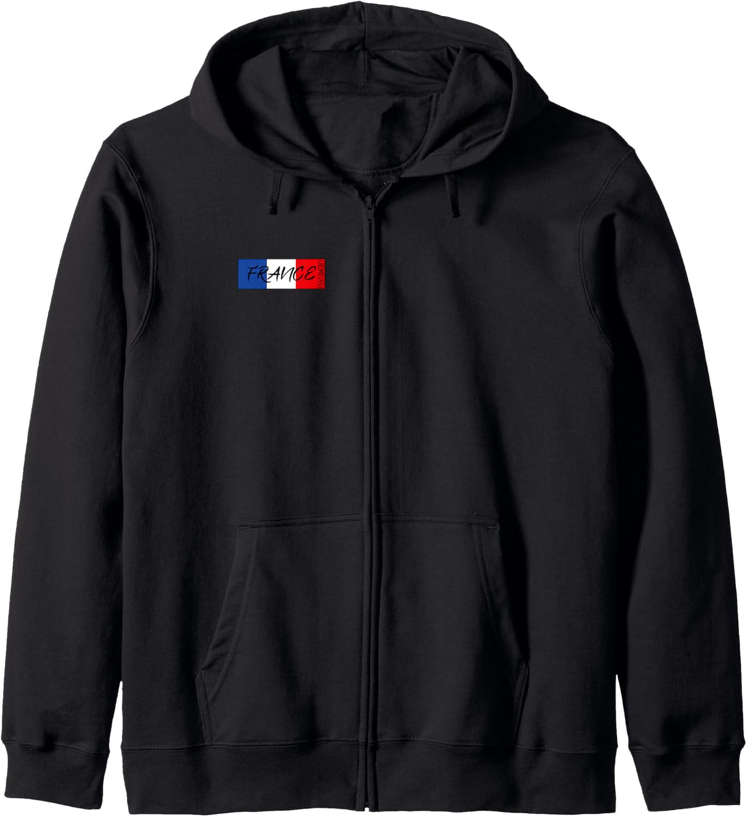 FRANKREICH FRANCE EIFFELTURM FLAGGE BAND ABZEICHEN Kapuzenjacke