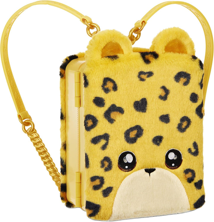 Na! Na! Na! Surprise3-in-1 Rucksack und Schlafzimmer - Spielset mit weicher Modepuppe - JENNEL JAGUA