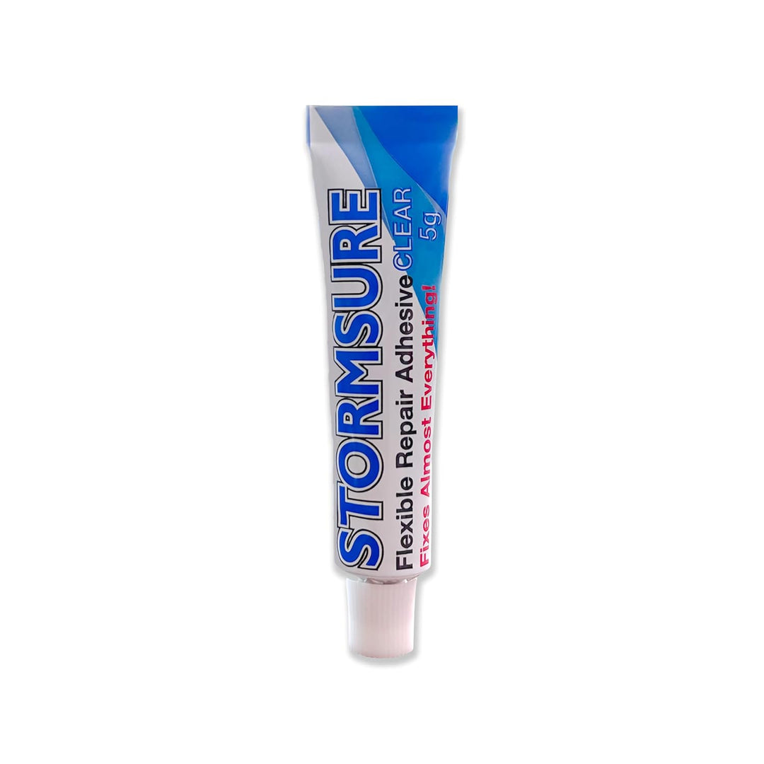 Stormsure Flexible Repair Adhesive Pack: 10 x 5 g transparente Tuben zur Reparatur von Outdoor-Gerät