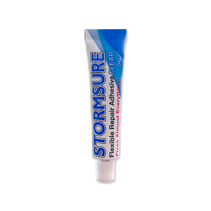 Stormsure Flexible Repair Adhesive Pack: 10 x 5 g transparente Tuben zur Reparatur von Outdoor-Gerät