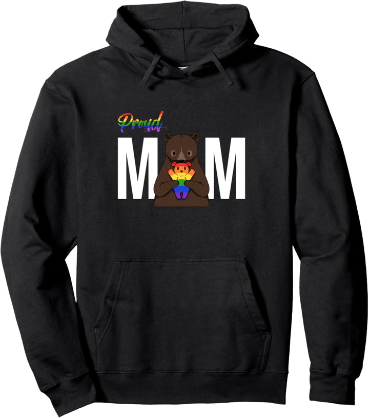 LGBTQ Stolzer Mama Bär Pullover Hoodie