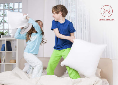 Fleuresse Colours Bettwäsche, Uni-Mako-Satin, weiss, 135 x 200 cm Weiss 135/200 Uni, Weiss 135/200 U