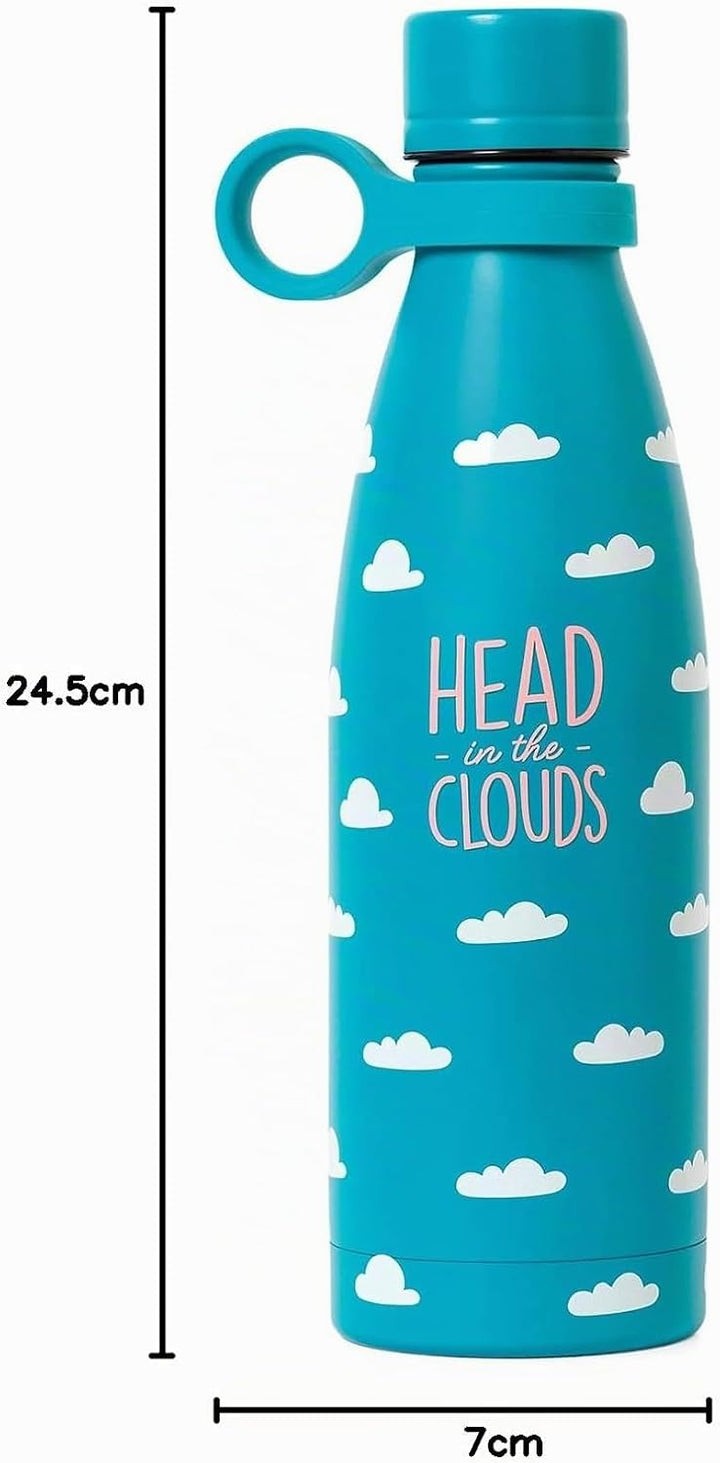 Legami - Hot&amp;Cold, Thermoflasche 500 ml, Ø 7 cm, leicht und robust, luftdichter Verschluss, abnehmba
