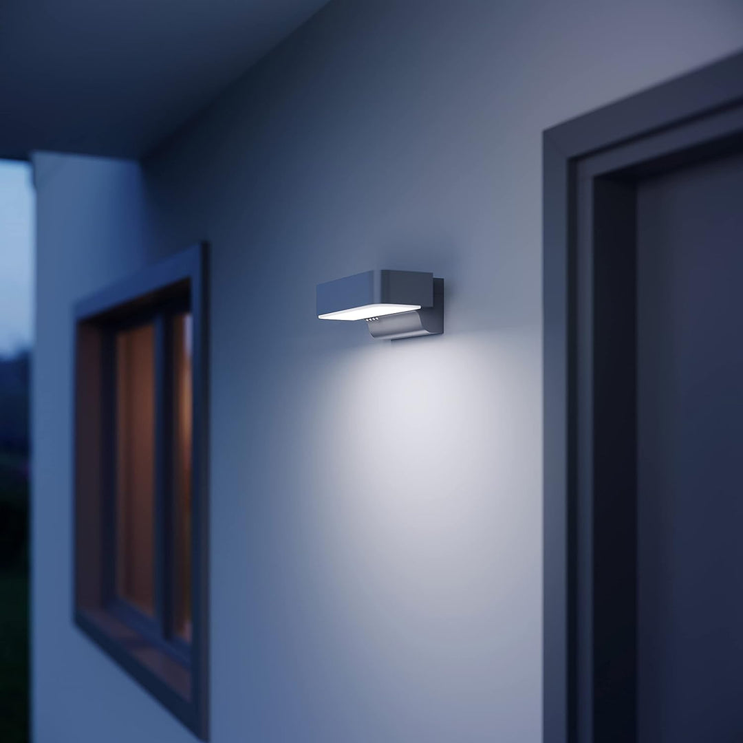 Steinel Aussenleuchte L 800 SC, 7,5 W, LED Wandlampe Connect, 160° iHF-Bewegungsmelder, vernetzbar,