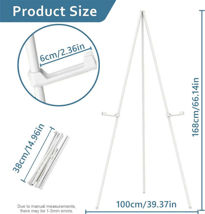 Künstler Staffelei Stand, 160cm Verstellbares Stativ Tisch Kunst Leinwand Malerei Display, Portable