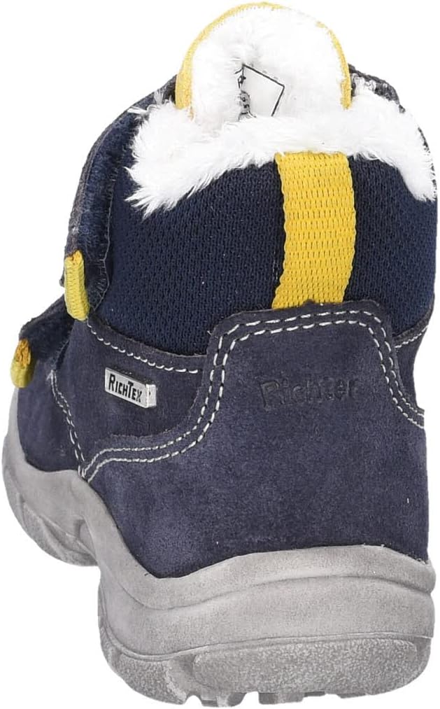 Richter Kinderschuhe Jungen Charly2 Schneestiefel 22 EU Atlantic Lemon, 22 EU Atlantic Lemon