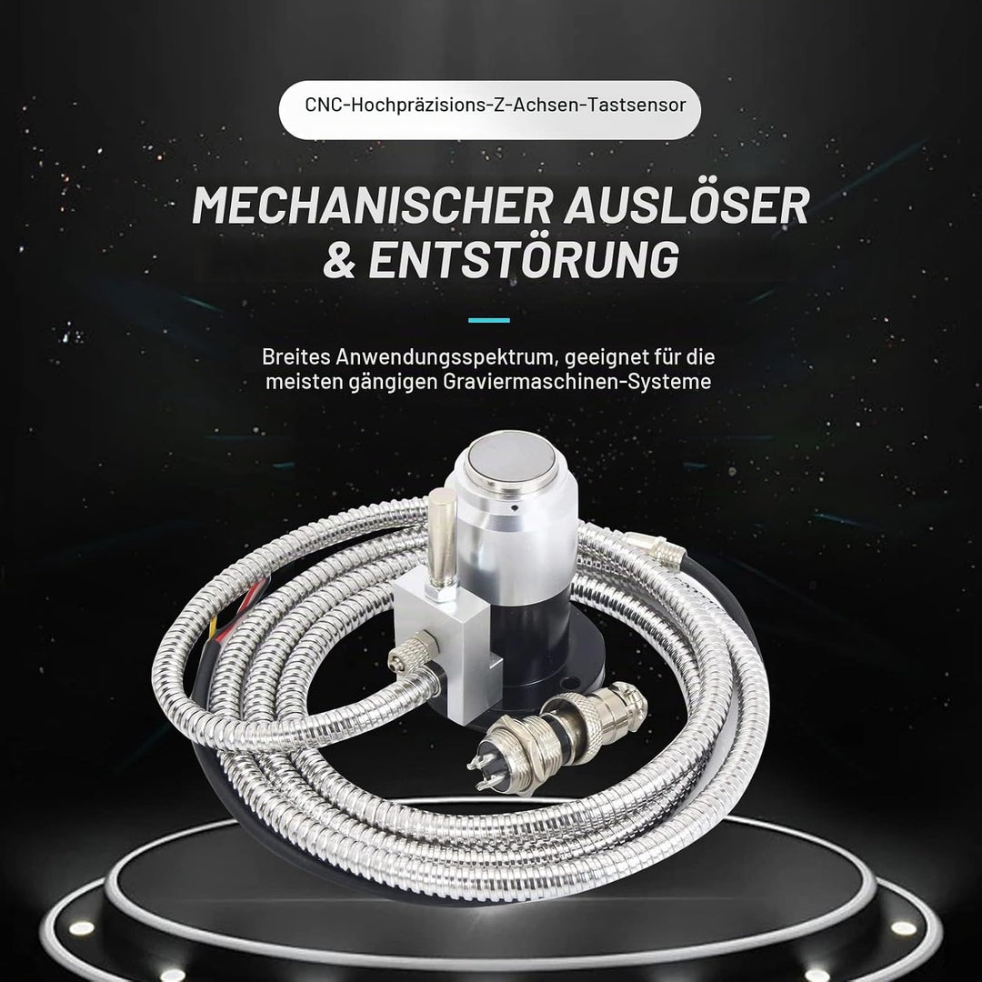 RATTMMOTOR CNC Z Achse Touch Plate Werkzeug Einstellung Sonde High Precision Router Auto Check Instr